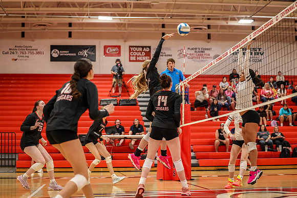 1588 Centennial vs Coon Rapids Girls Varsity Volleyball