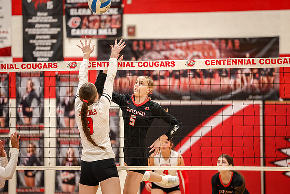 1735 Centennial vs Coon Rapids Girls Varsity Volleyball