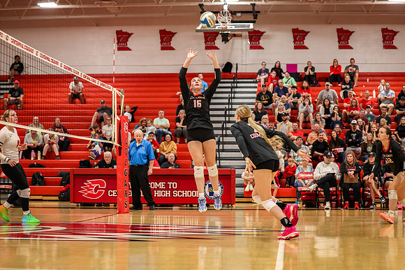 1798 Centennial vs Coon Rapids Girls Varsity Volleyball