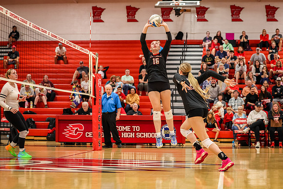 1799 Centennial vs Coon Rapids Girls Varsity Volleyball