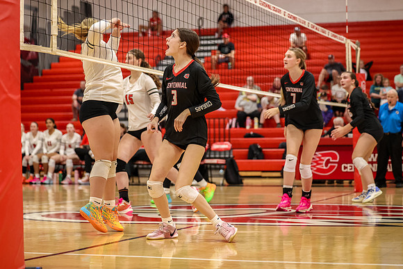 1836 Centennial vs Coon Rapids Girls Varsity Volleyball