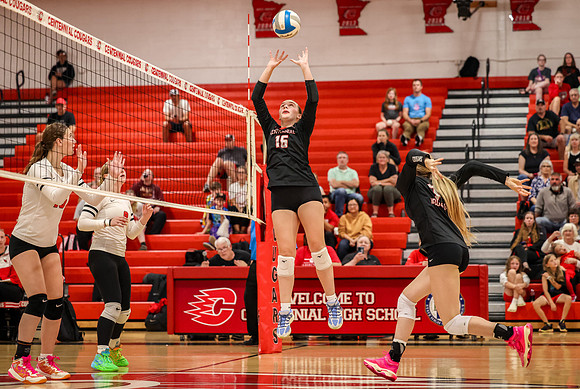 1850 Centennial vs Coon Rapids Girls Varsity Volleyball