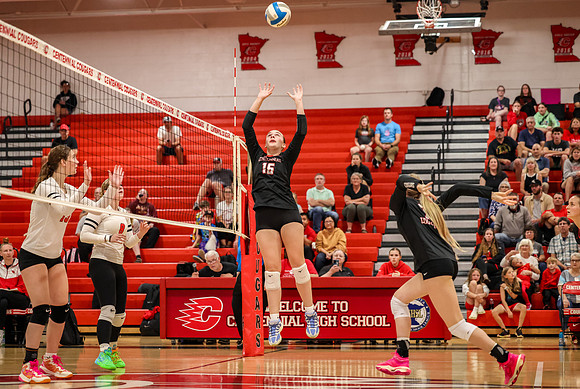 1849 Centennial vs Coon Rapids Girls Varsity Volleyball