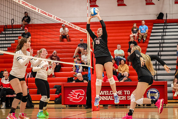 1851 Centennial vs Coon Rapids Girls Varsity Volleyball