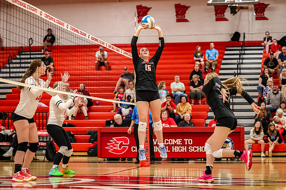 1893 Centennial vs Coon Rapids Girls Varsity Volleyball