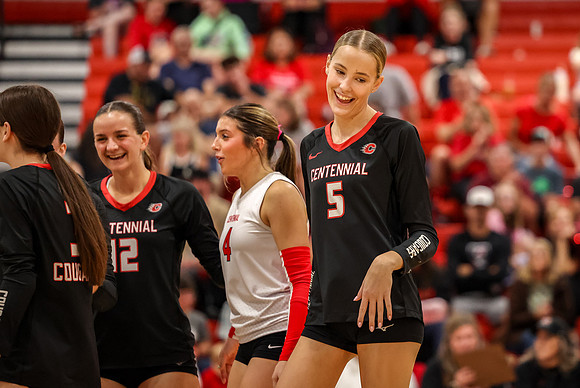 1873 Centennial vs Coon Rapids Girls Varsity Volleyball