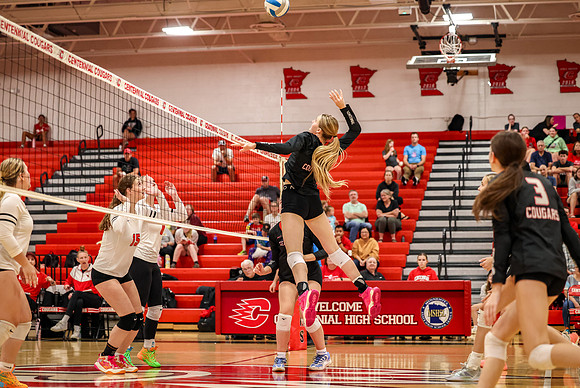 1901 Centennial vs Coon Rapids Girls Varsity Volleyball