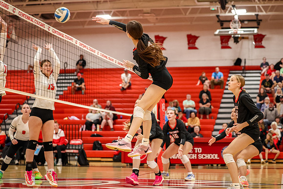 1930 Centennial vs Coon Rapids Girls Varsity Volleyball