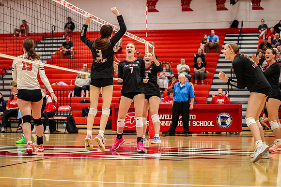 1974 Centennial vs Coon Rapids Girls Varsity Volleyball