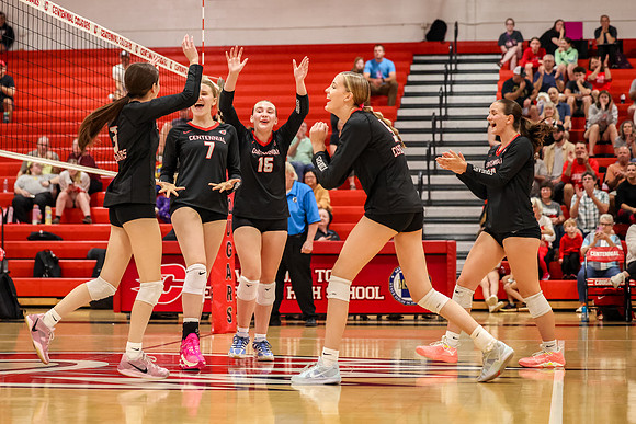 1979 Centennial vs Coon Rapids Girls Varsity Volleyball