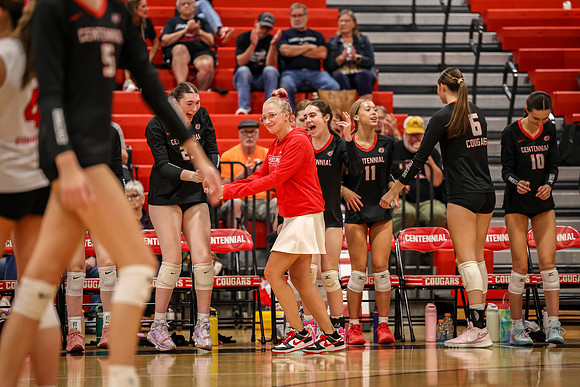 2053 Centennial vs Coon Rapids Girls Varsity Volleyball