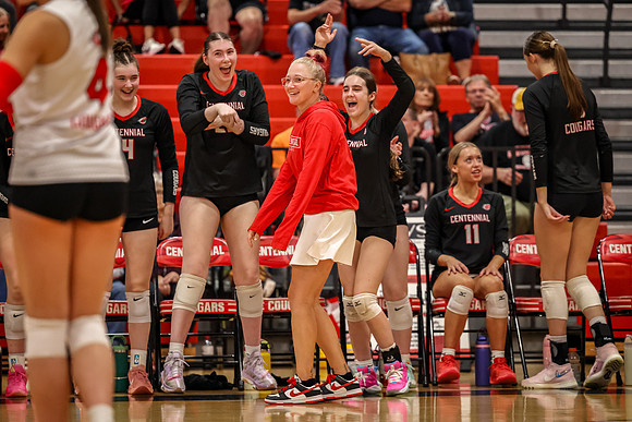 2058 Centennial vs Coon Rapids Girls Varsity Volleyball