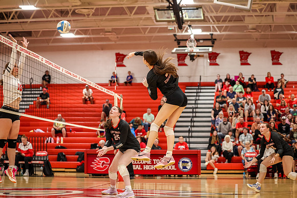 2100 Centennial vs Coon Rapids Girls Varsity Volleyball