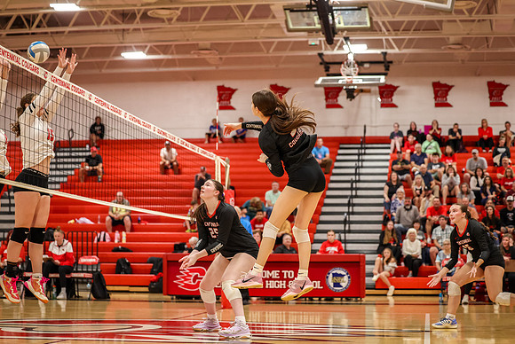 2101 Centennial vs Coon Rapids Girls Varsity Volleyball