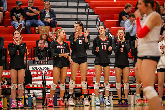 2129 Centennial vs Coon Rapids Girls Varsity Volleyball
