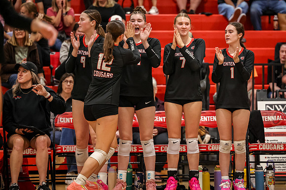 2132 Centennial vs Coon Rapids Girls Varsity Volleyball