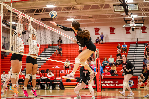 2224 Centennial vs Coon Rapids Girls Varsity Volleyball