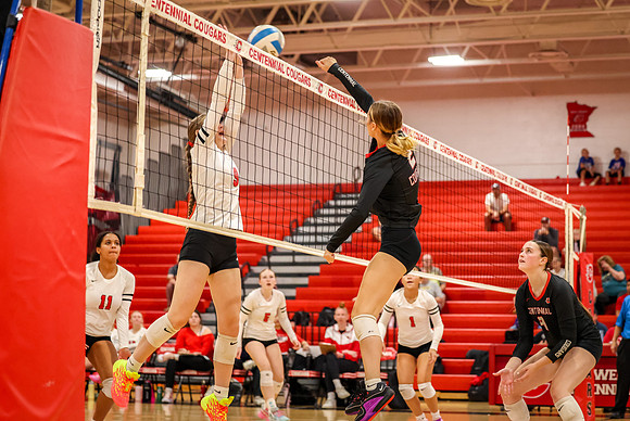 2302 Centennial vs Coon Rapids Girls Varsity Volleyball