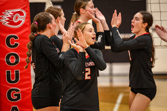 2336 Centennial vs Coon Rapids Girls Varsity Volleyball