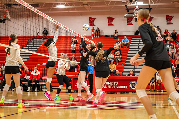0123 Centennial vs Coon Rapids Girls Varsity Volleyball