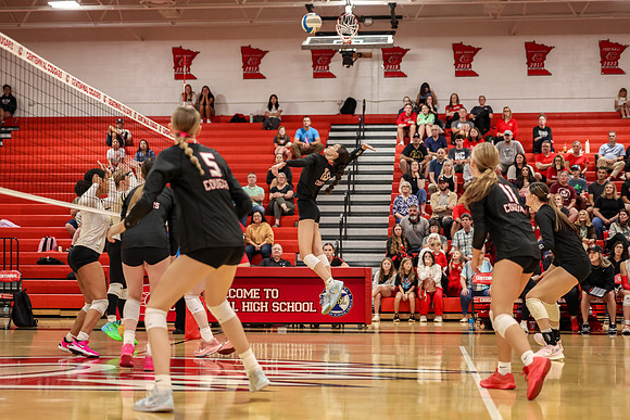 0131 Centennial vs Coon Rapids Girls Varsity Volleyball