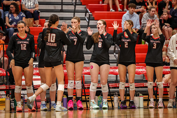 0152 Centennial vs Coon Rapids Girls Varsity Volleyball