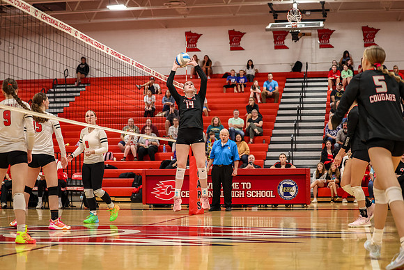 0192 Centennial vs Coon Rapids Girls Varsity Volleyball