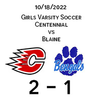 2022 10 18 Centennial vs Blaine Section 7AAA Championship