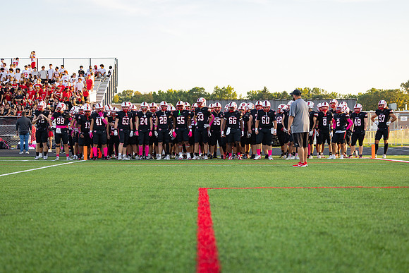 016 Centennial vs Roseville Varsity Football