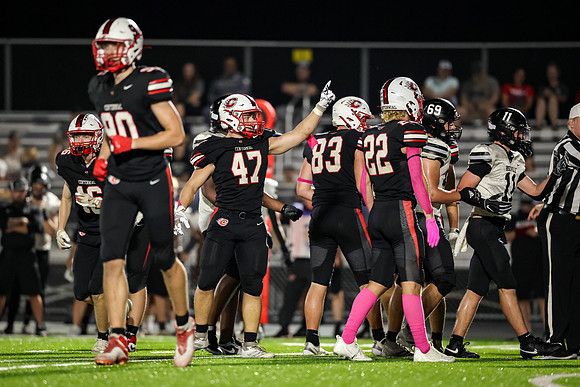 334 Centennial vs Roseville Varsity Football