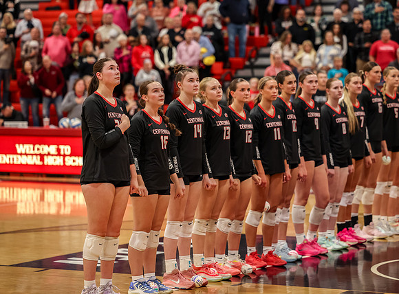 008 Centennial vs Maple Grove Varsity Volleyball