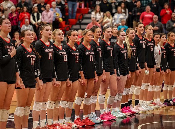 009 Centennial vs Maple Grove Varsity Volleyball