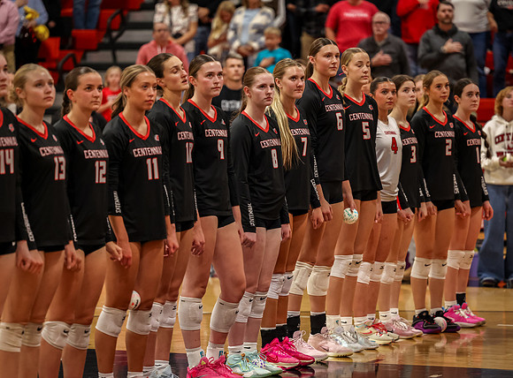 010 Centennial vs Maple Grove Varsity Volleyball