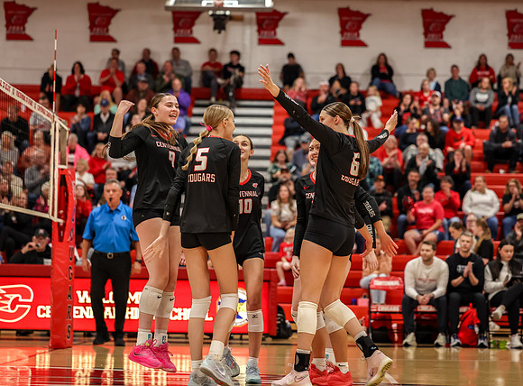 017 Centennial vs Maple Grove Varsity Volleyball