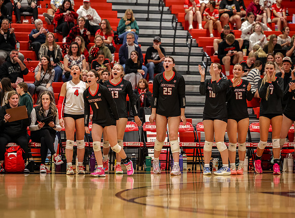 018 Centennial vs Maple Grove Varsity Volleyball
