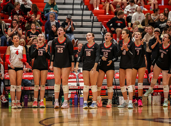 029 Centennial vs Maple Grove Varsity Volleyball