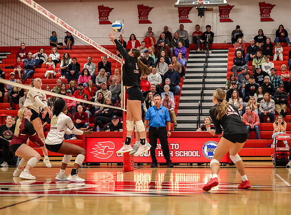 046 Centennial vs Maple Grove Varsity Volleyball