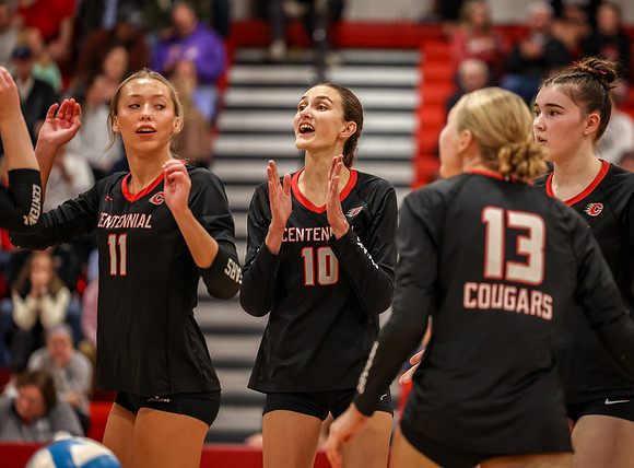 055 Centennial vs Maple Grove Varsity Volleyball