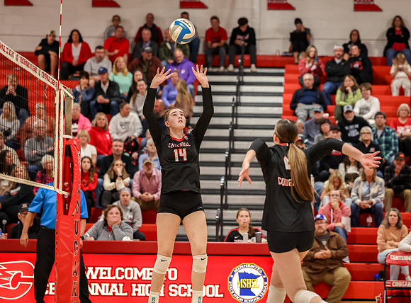 071 Centennial vs Maple Grove Varsity Volleyball