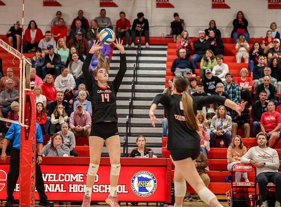 070 Centennial vs Maple Grove Varsity Volleyball