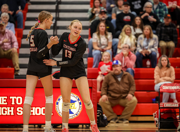 083 Centennial vs Maple Grove Varsity Volleyball