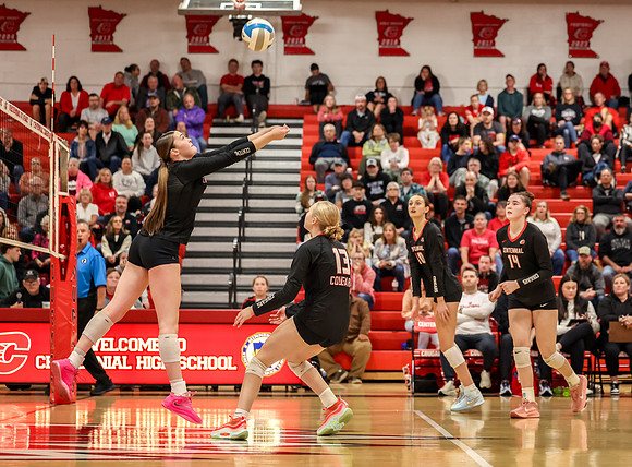 109 Centennial vs Maple Grove Varsity Volleyball