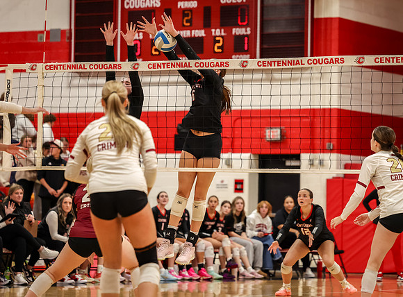 115 Centennial vs Maple Grove Varsity Volleyball