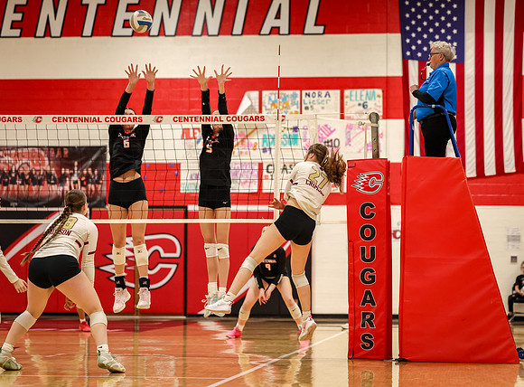 114 Centennial vs Maple Grove Varsity Volleyball