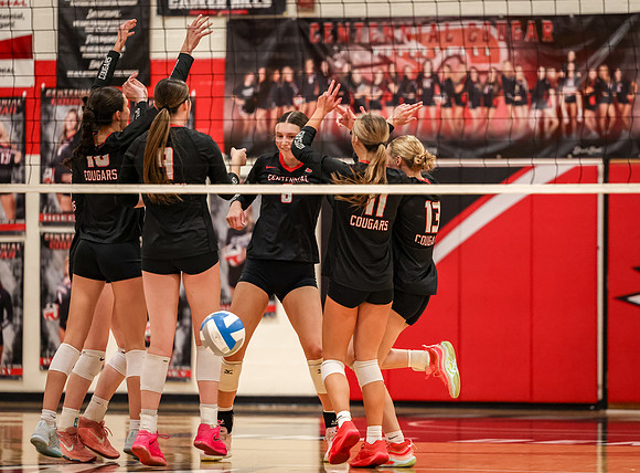 119 Centennial vs Maple Grove Varsity Volleyball