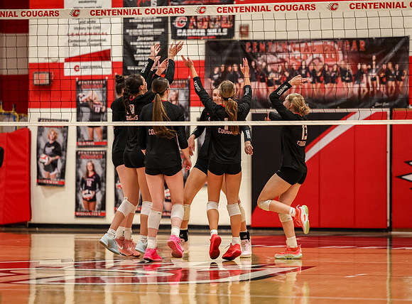 121 Centennial vs Maple Grove Varsity Volleyball