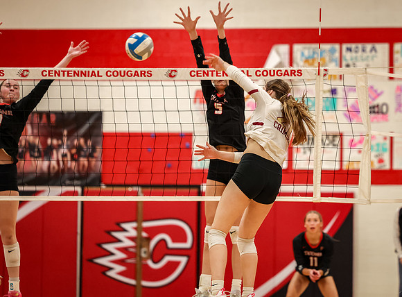 127 Centennial vs Maple Grove Varsity Volleyball