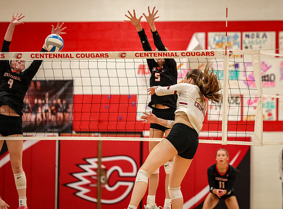 128 Centennial vs Maple Grove Varsity Volleyball