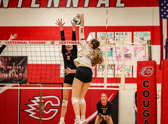 126 Centennial vs Maple Grove Varsity Volleyball