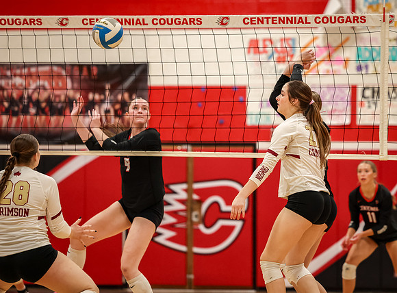 129 Centennial vs Maple Grove Varsity Volleyball